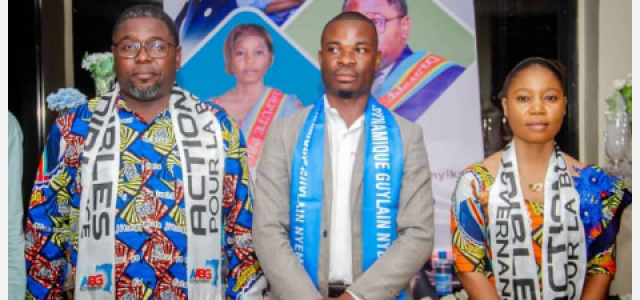 Norris Mulongoy et les élus du Tanganyika célèbrent la nomination de