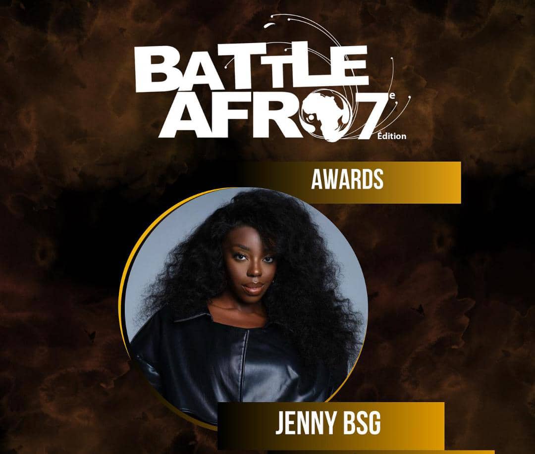 Paris: la congolaise Jeny BSG récompensée à la 7ème édition de «battle afro»!